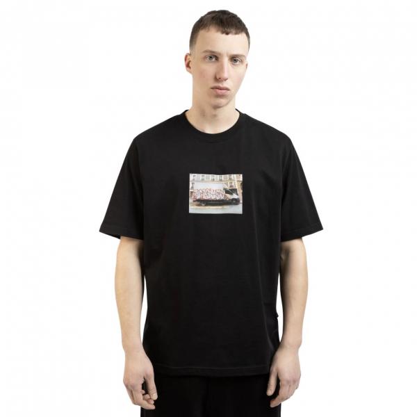 WASTED PARIS DUMPER BLACK T-SHIRT
