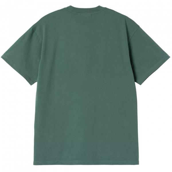 CARHARTT WIP S/S LECTURE T-SHIRT SILVER PINE 