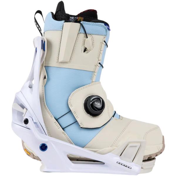 BURTON STEP ON GENESIS WHITE ATTACCHI SNOWBOARD