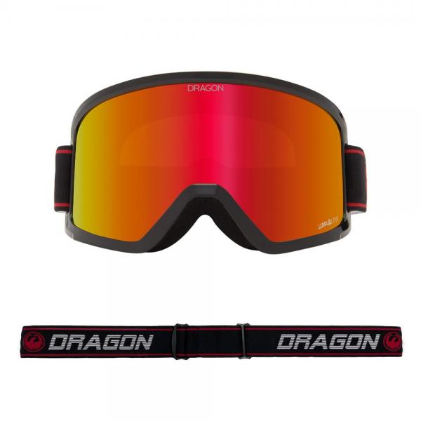 DRAGON DX3 OTG ION INFRARED / LL RED ION MASCHERA SNOWBOARD