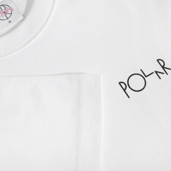POLAR FILL LOGO OURSELVES COLLAGE WHITE T-SHIRT