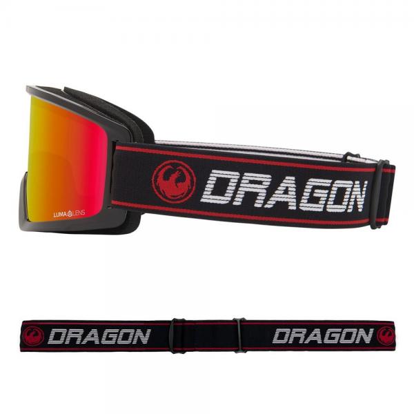 DRAGON DX3 OTG ION INFRARED / LL RED ION MASCHERA SNOWBOARD