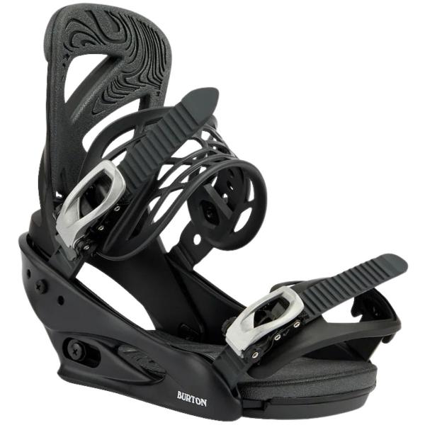 BURTON SCRIBE BLACK ATTACCHI SNOWBOARD DONNA