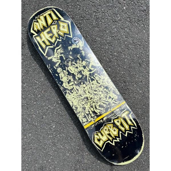 ANTIHERO CURB PIT III TAVOLA SKATEBOARD
