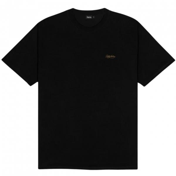DOLLY NOIRE ASSO DI BASTONI BLACK T-SHIRT