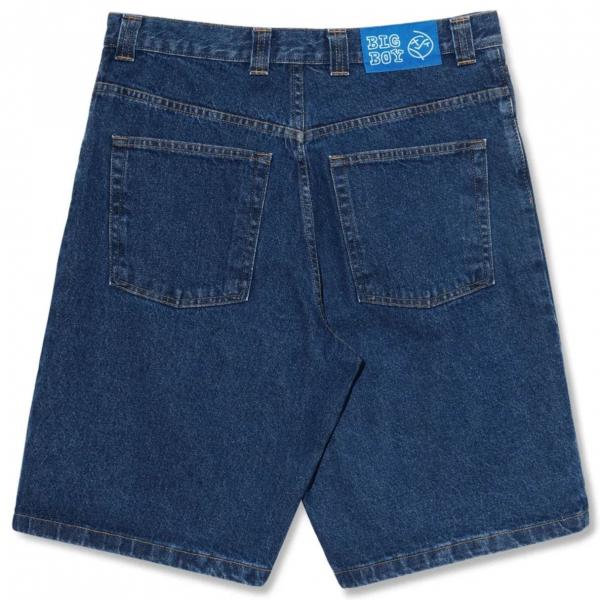 POLAR BIG BOY JEANS SHORTS DARK BLUE 
