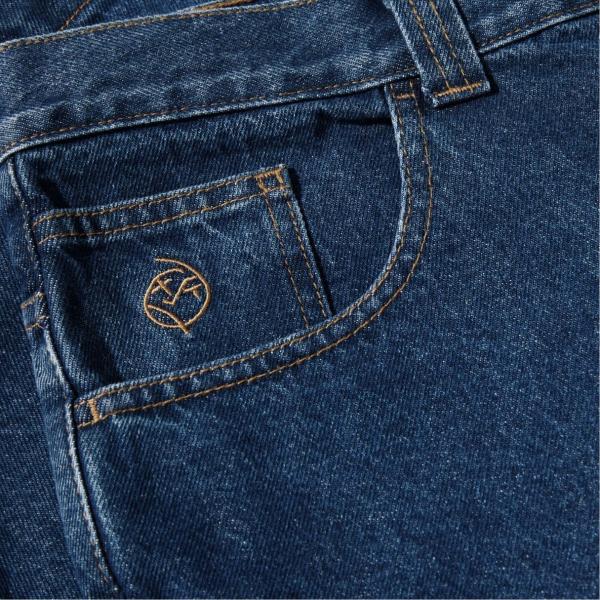 POLAR BIG BOY JEANS SHORTS DARK BLUE 
