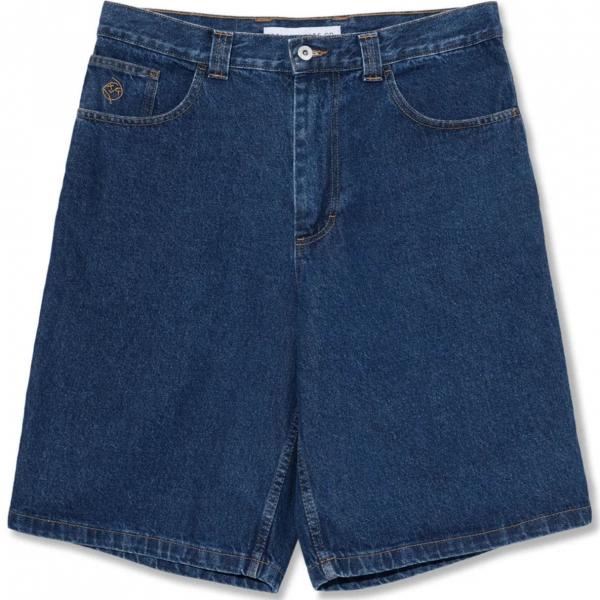 POLAR BIG BOY JEANS SHORTS DARK BLUE 
