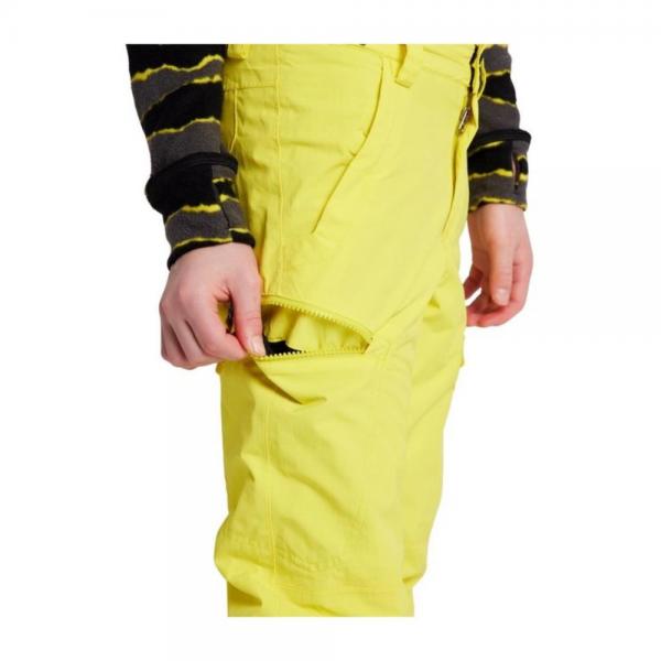 BURTON EXILE CARGO SULPHUR YELLOW PANTALONI SNOWBOARD BAMBINO