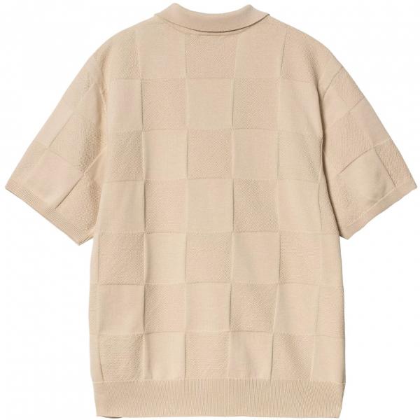 CARHARTT WIP CHECKER POLO FLUER DE SEL 