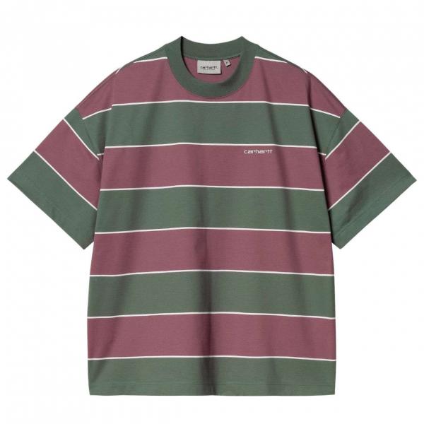 CARHARTT WIP S/S QUINBY SILVER/PINE T-SHIRT