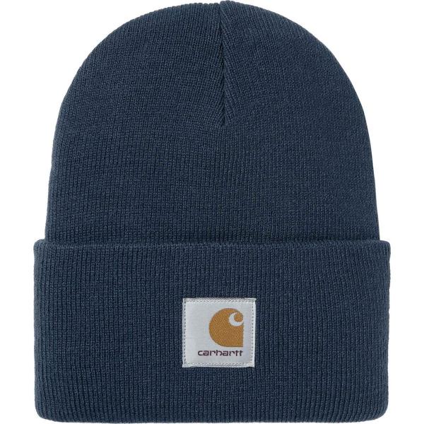 CARHARTT WIP ACRYLIC WATCH HAT BLUE CAPPELLO