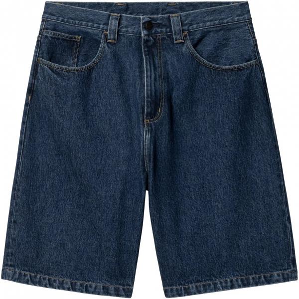 CARHARTT WIP BRANDON SHORT BLUE  (STONE WASHED)