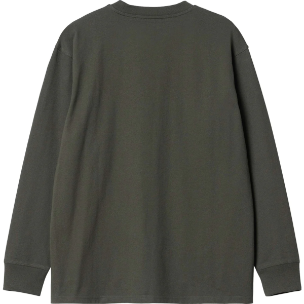 CARHARTT WIP L/S AMERICAN SCRIPT PLANT T-SHIRT