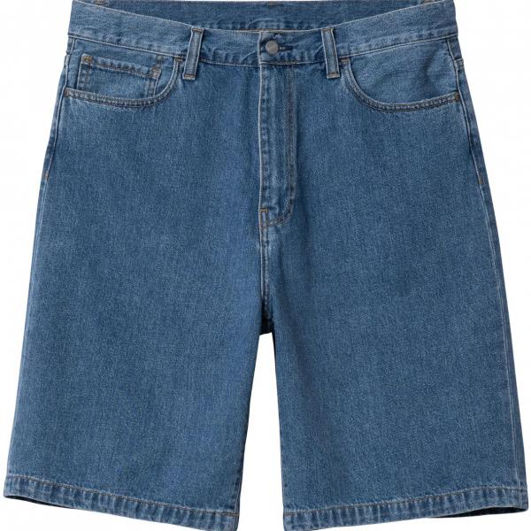CARHARTT WIP LANDON SHORT BLUE (HEAVY STONE WASH)