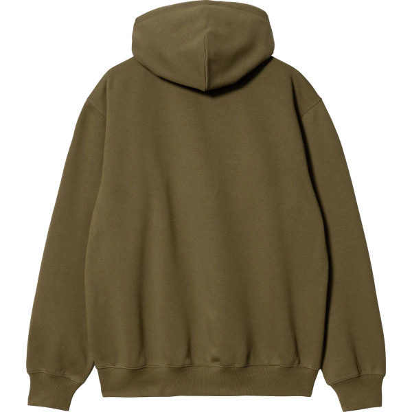 CARHARTT WIP HOODED SWEAT HIGHLAND/CASSIS