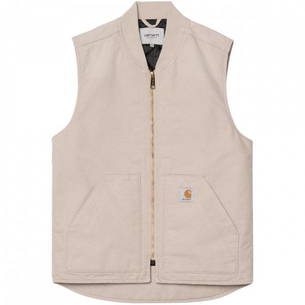 CARHARTT WIP CLASSIC VEST DUSKY BEIGE (STONE CANVAS)