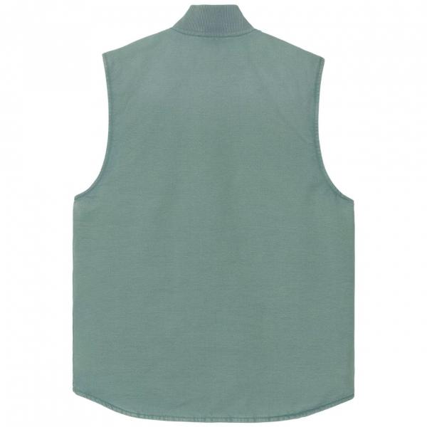 CARHARTT WIP CLASSIC VEST SILVER PINE (STONE CANVAS)