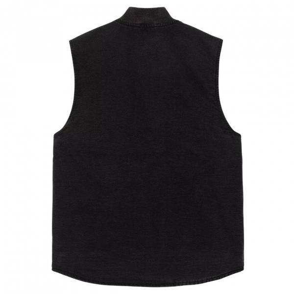 CARHARTT WIP CLASSIC VEST BLACK (STONE CANVAS)
