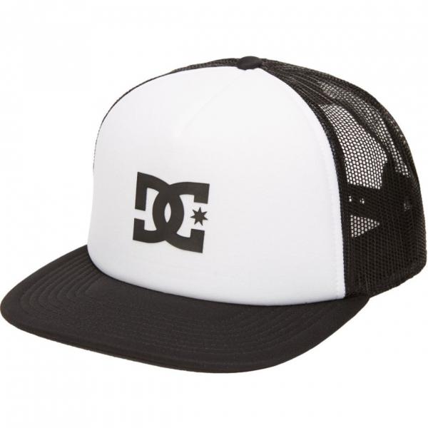 DC GAS STATION TRUCKER WHITE BLACK CAPPELLO 