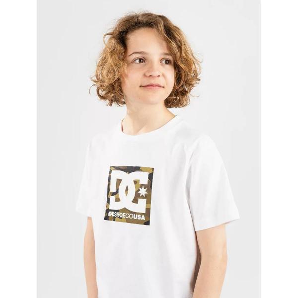 DC SQUARE STAR FILL T-SHIRT BAMBINO