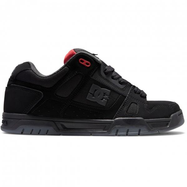 DC SHOES STAG BLACK/GREY/RED