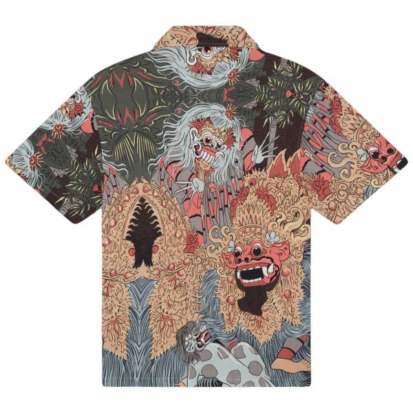DOLLY NOIRE BARONG AND RANGDA BOWLING SHIRT 
