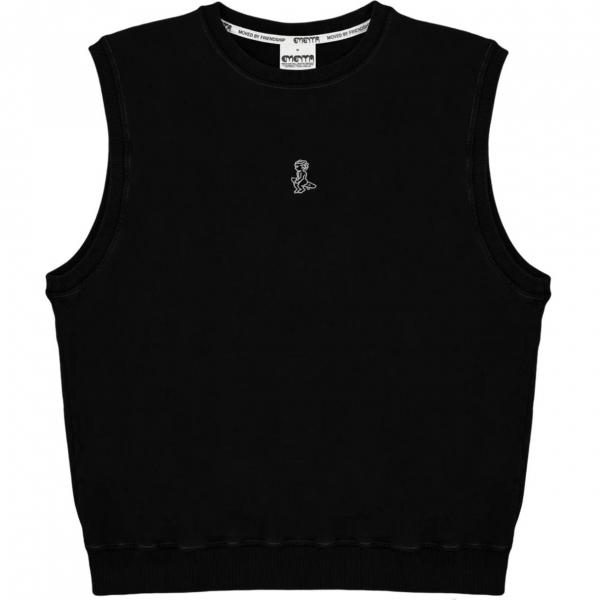 EMENTA IKON VEST BLACK SMANICATO