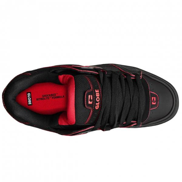 GLOBE SABRE BLACK/RED MOSAIC 