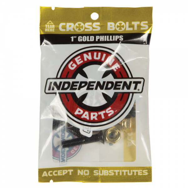 INDEPENDENT GENUINE PARTS PHILLIPS HARDWARE 1 IN BLACK/GOLD VITI