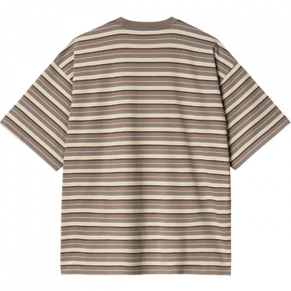 CARHARTT WIP S/S NATHAN T-SHIRT STRIPE BRANCH