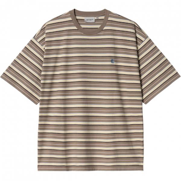 CARHARTT WIP S/S NATHAN T-SHIRT STRIPE BRANCH