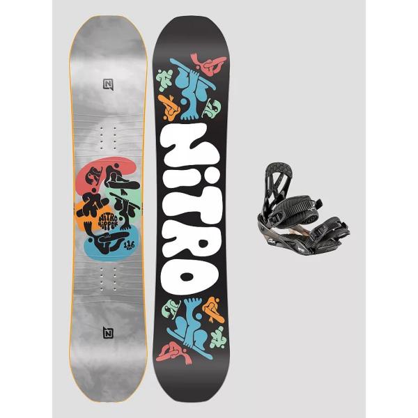 NITRO TAVOLA E ATTACCHI SNOWBOARD BAMBINO