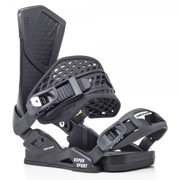 DRAKE SUPERSPORT BLACK ATTACCHI SNOWBOARD