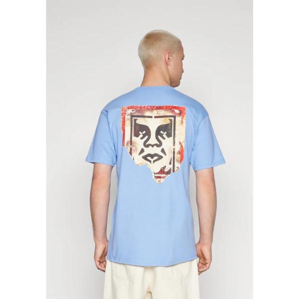  OBEY RIPPED ICON T-SHIRT