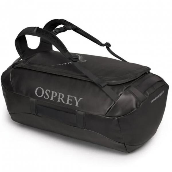 OSPREY TRANSPORTER DUFFEL 65 RAVEN BLACK BORSONE
