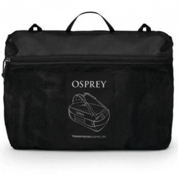 OSPREY TRANSPORTER DUFFEL 40 RAVEN BLACK BORSONE

