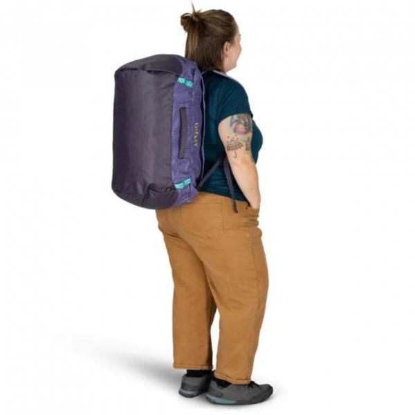 OSPREY TRANSPORTER DUFFEL 40 EUPHORIA PURPLE BORSONE
