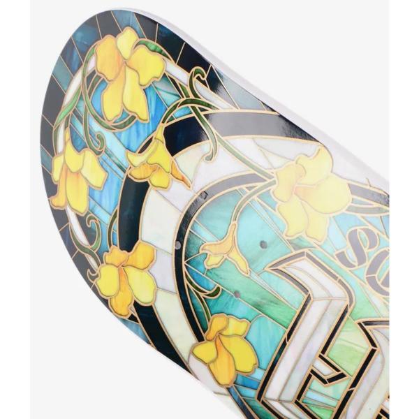 REAL TEAM OVAL CATHEDRAL TAVOLA SKATEBOARD