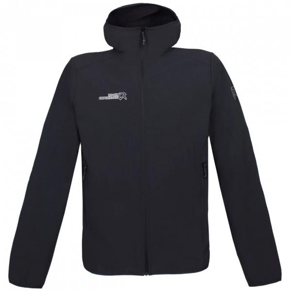 ROCK EXPERIENCE OFEN HOODIE SOFTSHELL GIACCA UOMO CAVIAR