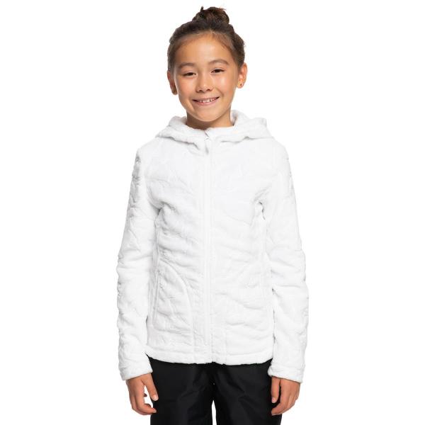 ROXY IGLOO BRIGHT WHITE FELPA SNOWBOARD BAMBINO