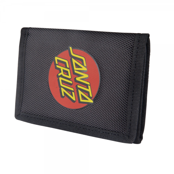 SANTA CRUZ CLASSIC DOT BLACK PORTAFOGLIO