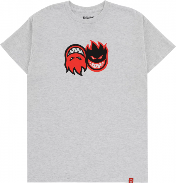 SPITFIRE ETERNAL ASH/RED/BLACK/WHITE T-SHIRT BAMBINO