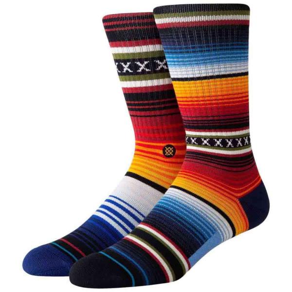 STANCE CURREN ST CREW RED CALZINI