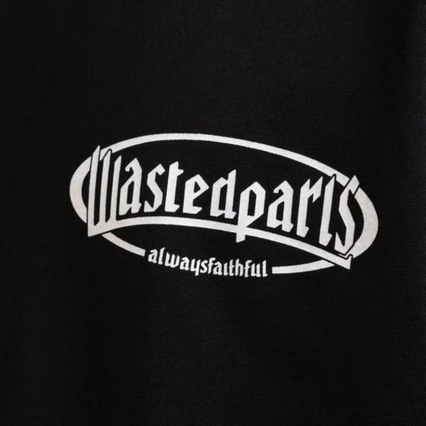 WASTED PARIS YARD BOXY BLACK T-SHIRT