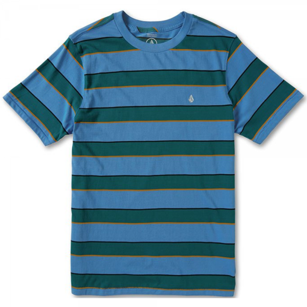 VOLCOM KEATES STRIPE CREW T-SHIRT