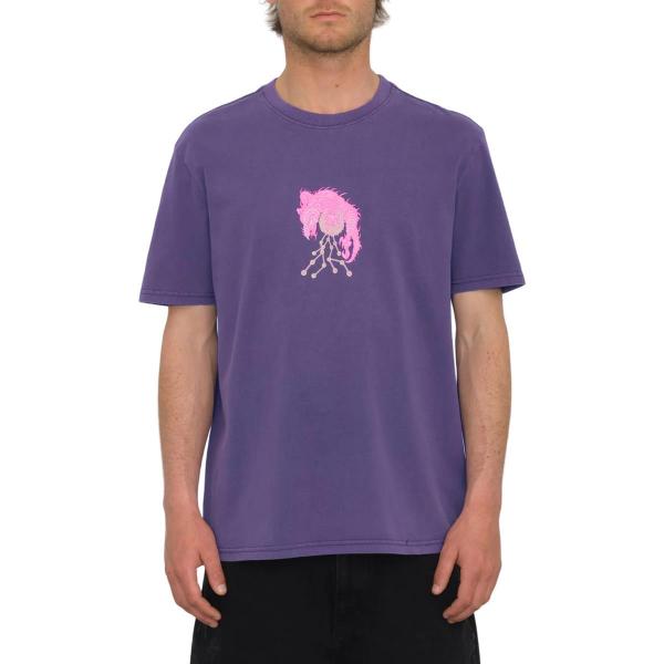 VOLCOM TETSUNORI 3 DEEP PURPLE T-SHIRT