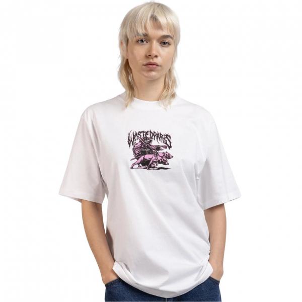 WASTED PARIS HANDLER WHITE T-SHIRT