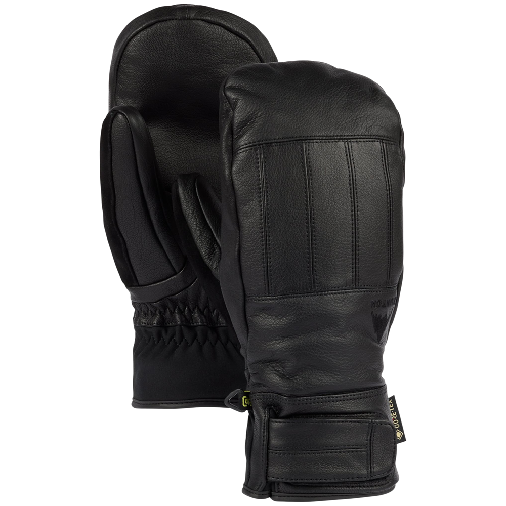 Muffole snowboard Burton Gondy Gore Leather uomo nero