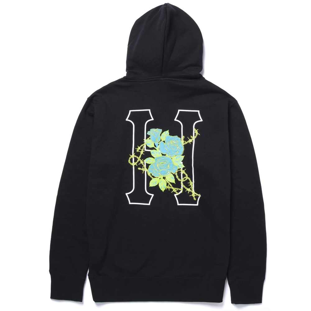 Felpa Huf Barb Wire Claassic H uomo nero